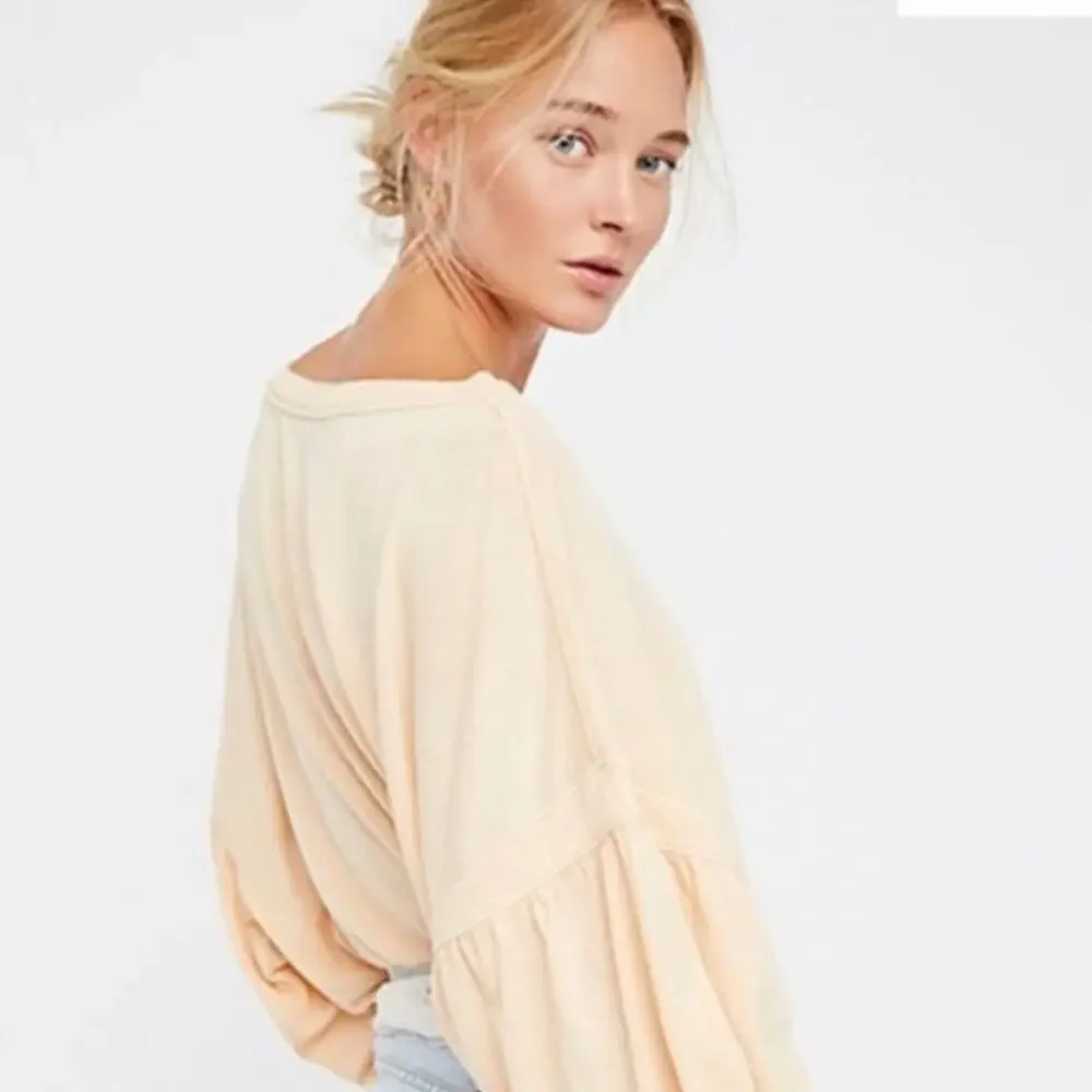 FREE PEOPLE | Sugar Rush Balloon Sleeve Tee | XS - Picture 2 of 5